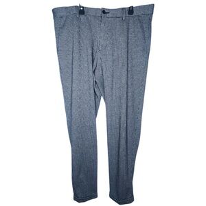 Men's Gray and Black Houndstooth pants